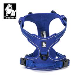Padded Dog Harness with Dual Lead Attachments