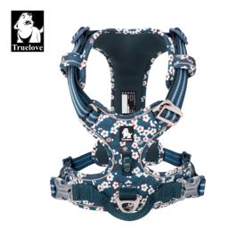 Floral Reflective Harness with Front and Back Clips